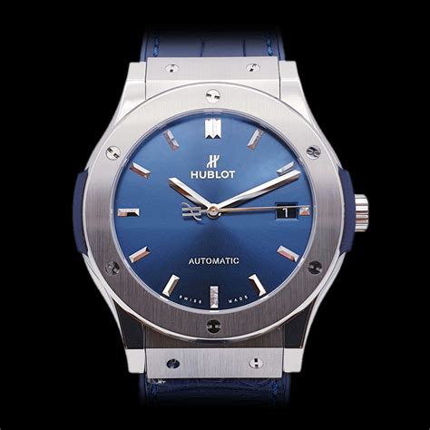 hublot hublot classic fusion blue titanium bracelet|Hublot classic fusion review.